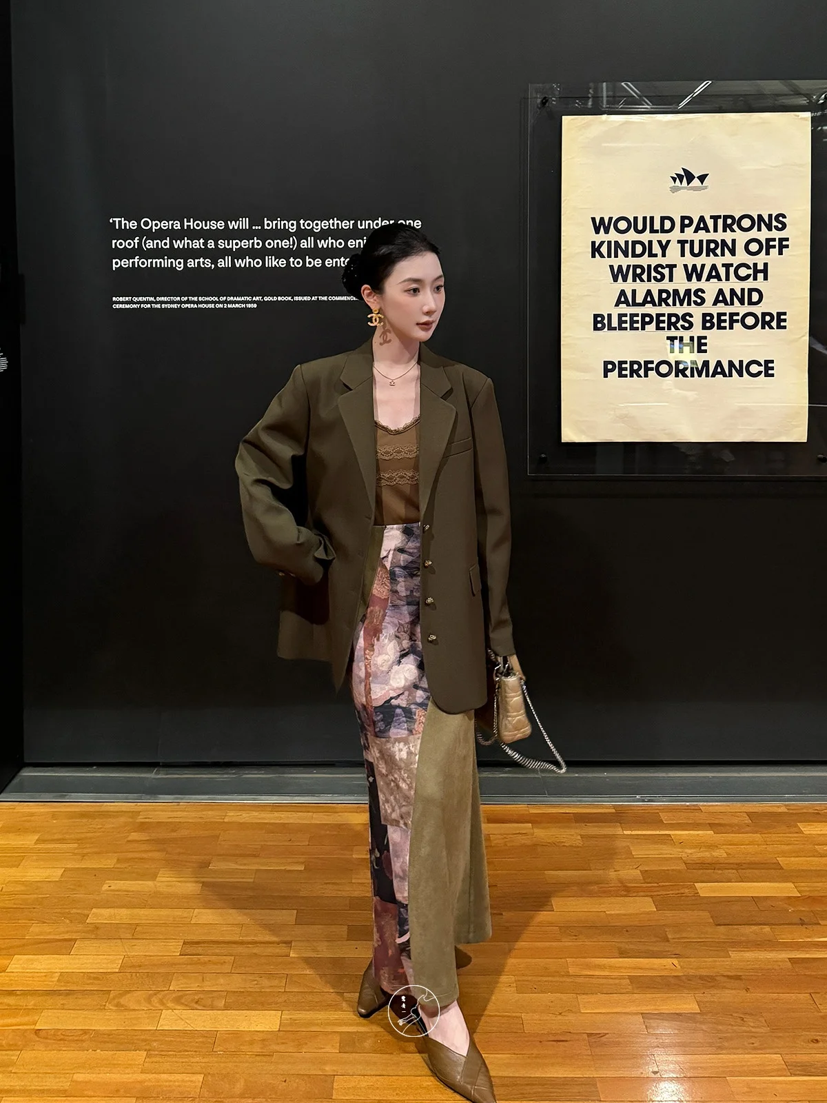 Traje de ocio con bordado pesado Original para mujer Jaet de Lu Qing primavera otoño sensación alta Premium Casual Sle patrón Floral