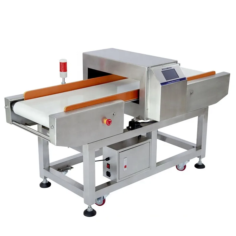 European Standard Food Metal Detector Sensitivity And Stability Conveyor Belt Metal Detectors For Food Industry