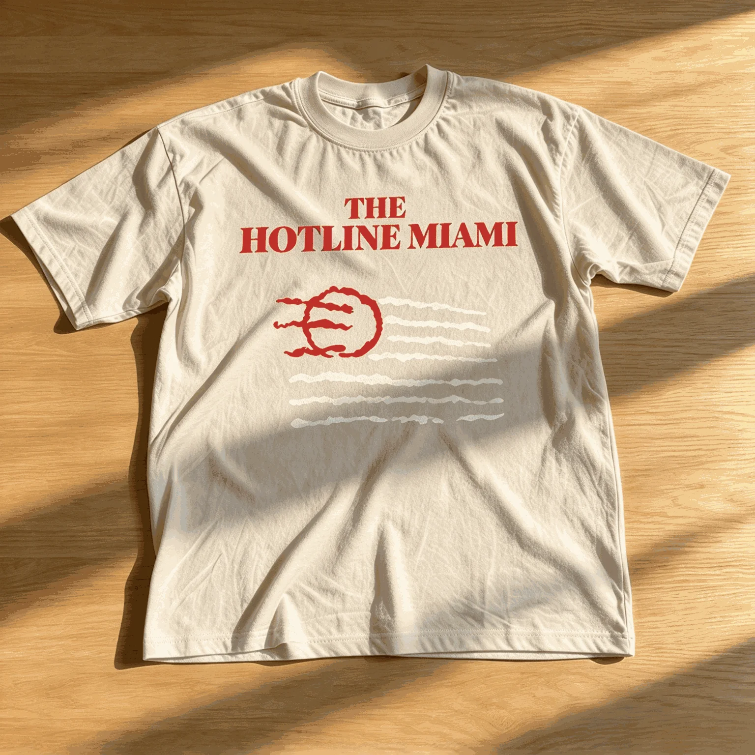 HOTLINE MIAMI Summer New Cotton Retro Unisex Casual Fashion T-shirt High Street Oversized Unisex Trendy Vintage Loose Couples