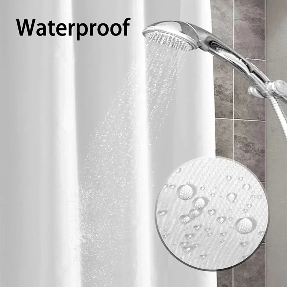 Monroe Shower Curtain Waterproof Fabric Bathroom Curtains Accessories Bath Set the Anti-mold Opaque Washable Products Household