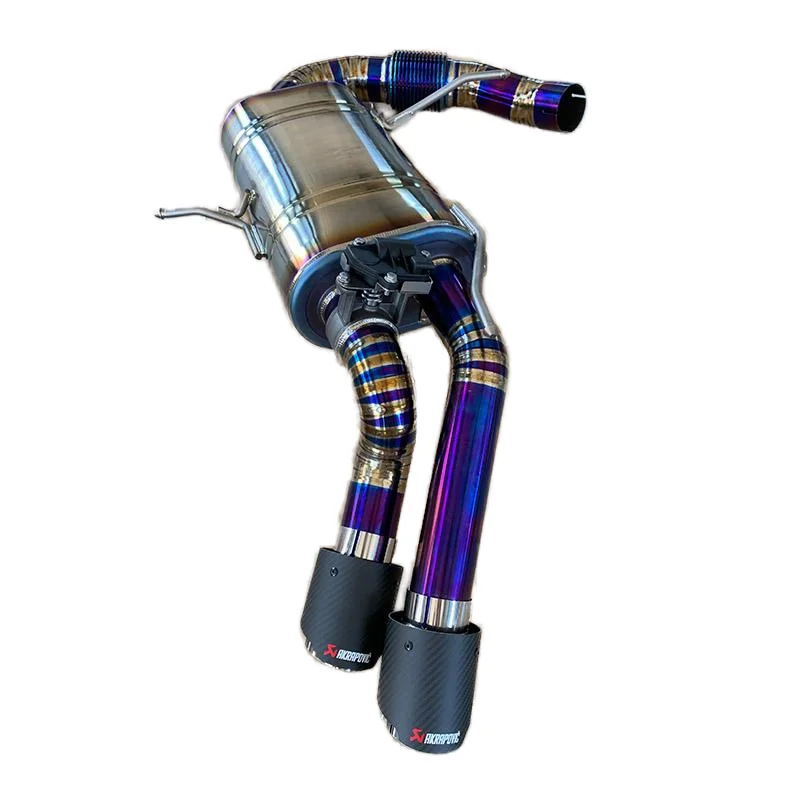 

Valvetronic Titanium Alloy Exhaust Muffler Pipes for 2014-2021With Remote Valve Control