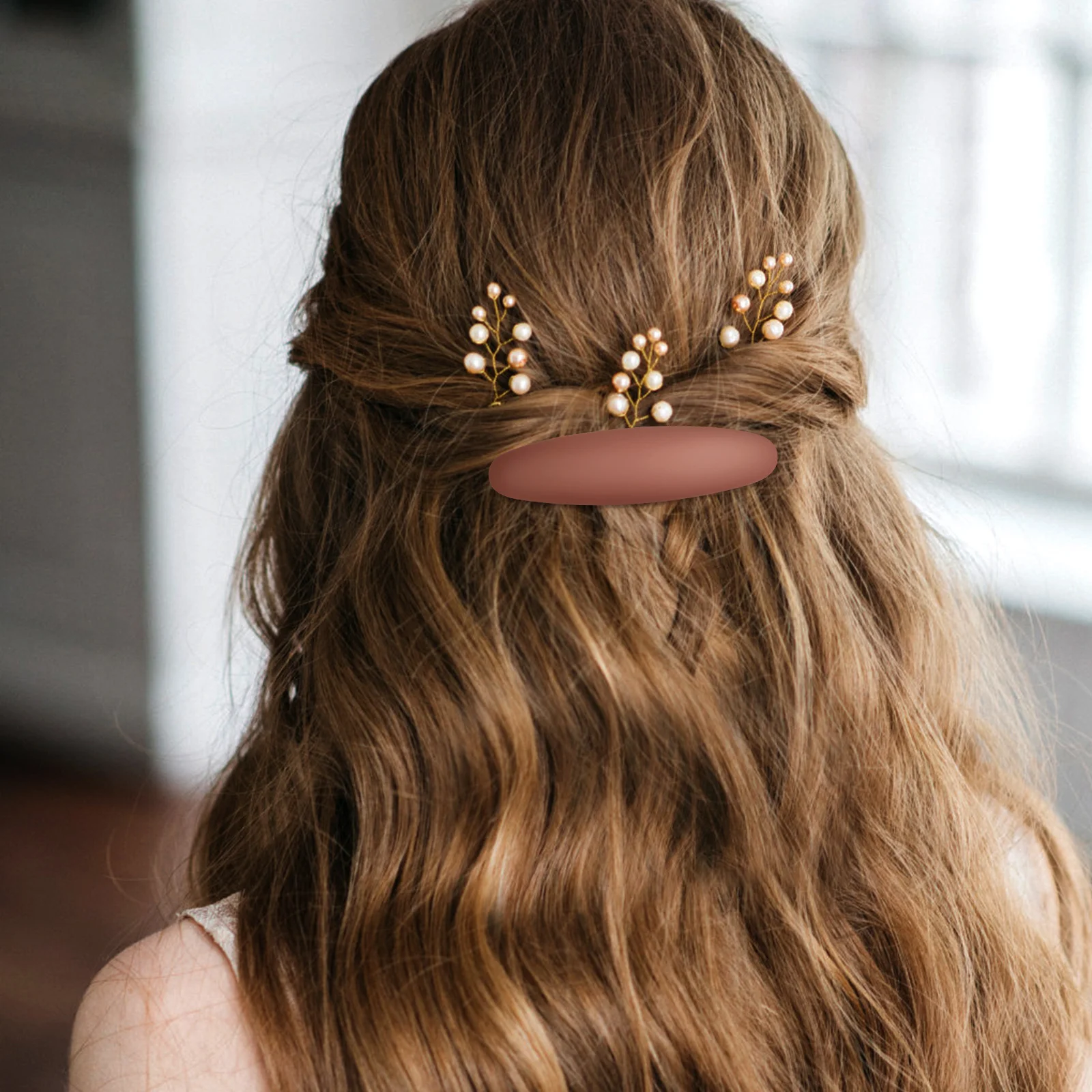 

5 Pcs Vintage Hairpin French Ponytail Barrette Clips for Barrettes Thick Decorative