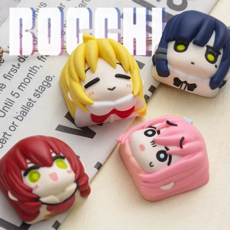 

Anime Key Cap Resin Artisan Keycaps Customized Cute Keycaps for Mechanical Keyboard Accessories Gift MX Gotoh Hitori Kita Ikuyo