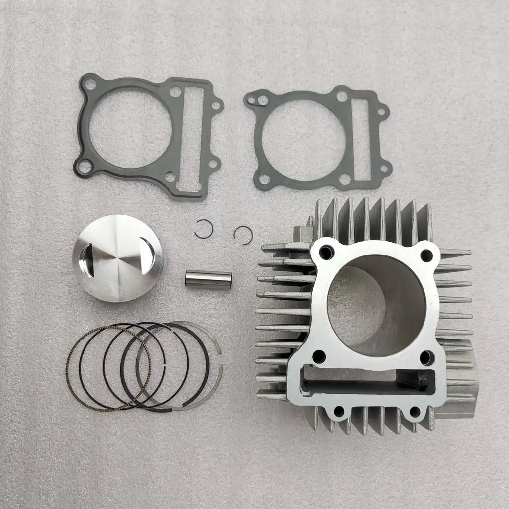 Motorcycle Engine Parts Zongshen 190cc Upgrade Racing 212cc Big Bore Cylinder Kit Alloy 66mm Block for 2 valve ZS190 engine