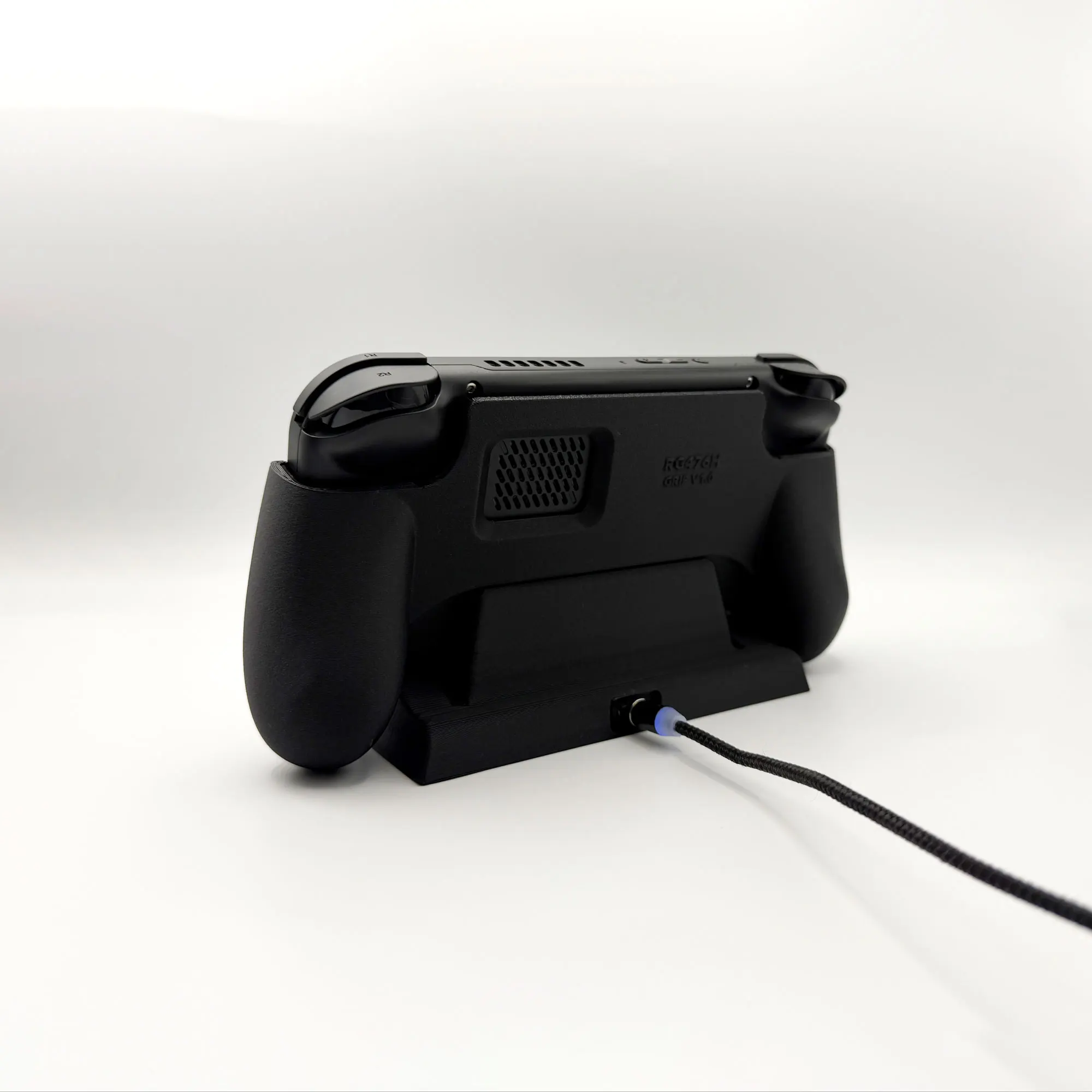 For RG476H Charging Dock And Comfortable Grip 3D Printed Accessories RG 476H Console Grip Display Stand Magnetic Charging Base