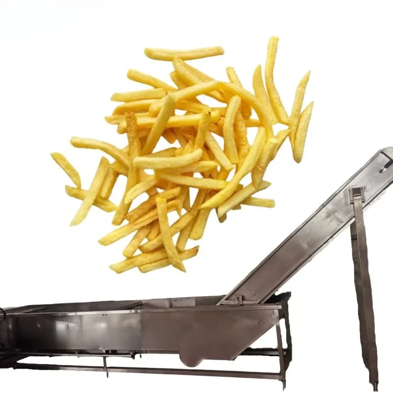 Good Price Professional Manufacturer Full Automatic Frozen French Fries Potato Chips Snack Production Line Customizable Shapes