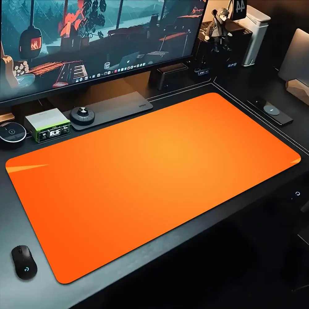

Оранжевый коврик для мыши 500X1000 мм, большой игровой коврик для мыши Gamer XL, резиновый коврик для клавиатуры отаку, коврик для ноутбука, стола