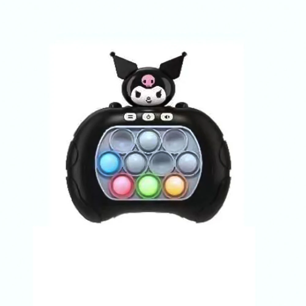 2024 Push Game Pop Electronic Pushit Pro Super Bubble Pop Game Light Push Up Antistress Fidget Toys Kid Adult Birthday Gift