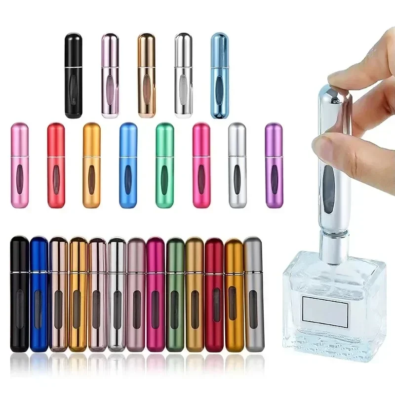 Bouteille de recharge de parfum portable, 5ml, mini d'extraction pulvérisateur, pour tous les jours, pompe à parfum, cosmétiques africains, nombreux atomiseurs pour outil de voyage, tendance