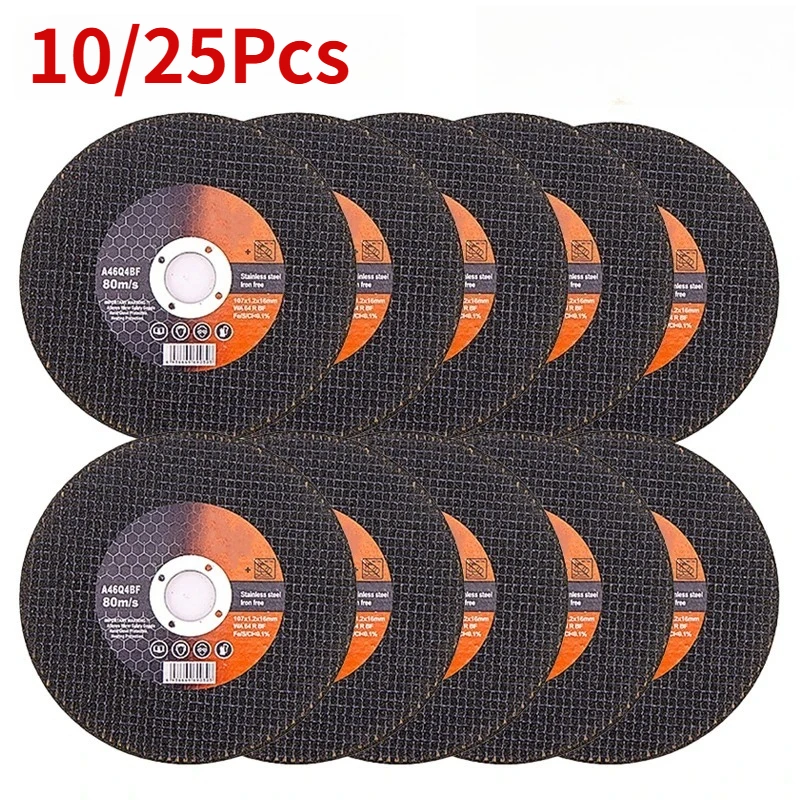 10-25pcs Metal Cutting Disc 105mm 4 Inch Resin Cutting Angle Grinder Disc Ultrathin for Metal Iron Stainles Steel Grinding Blade