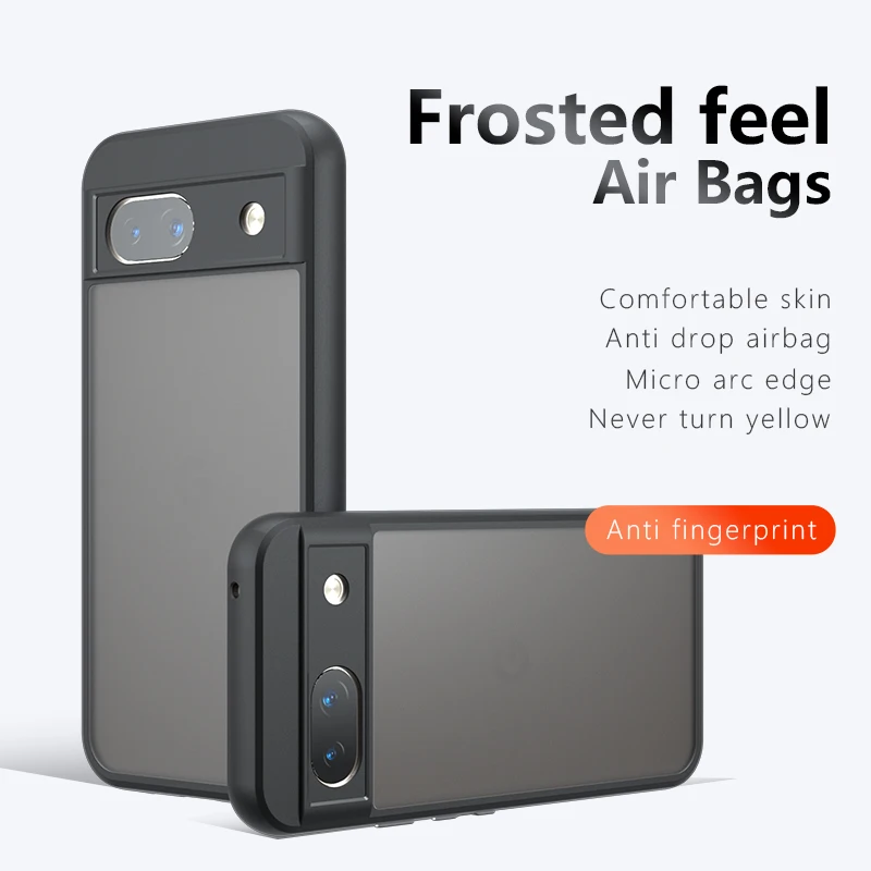 Skin Sensation Airbag Anti Drop Case Cover for Google Pixel 8A Mircropyle Back Case Cover Google Pixel 9 Pro Fundas Pixel 8 Pro