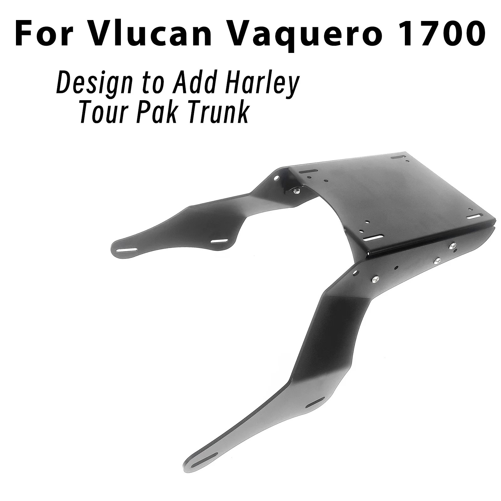 

For Kawasaki Vulcan 1700 Vaquero VN1700 2010-2023 Top Box Case Mounting Luggage Rack