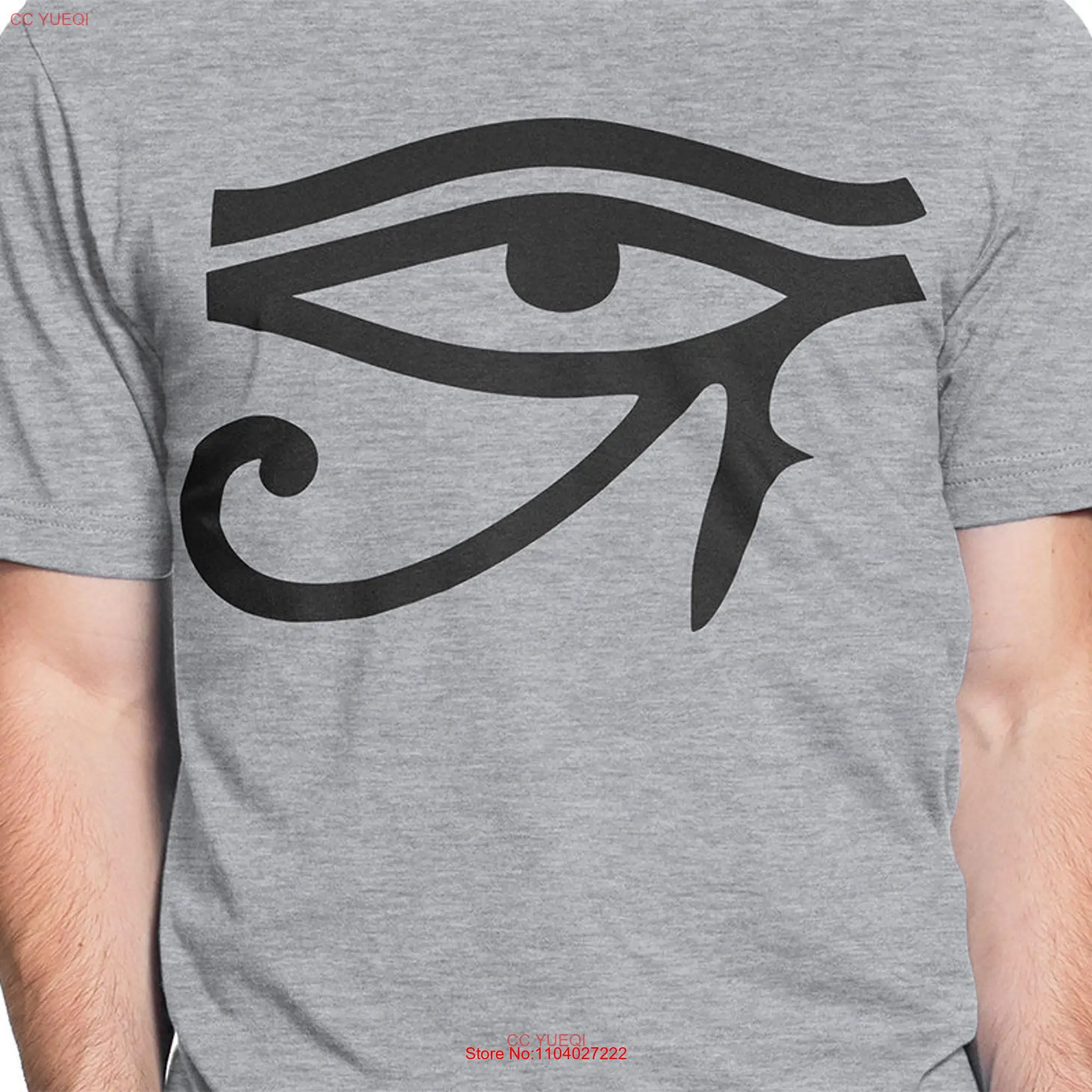 Eye of Horus T shirt S XXL Ankh Egyptian Symbol Egypt Hieroglyphs Ancient Archeology Occult Mysticism Cool