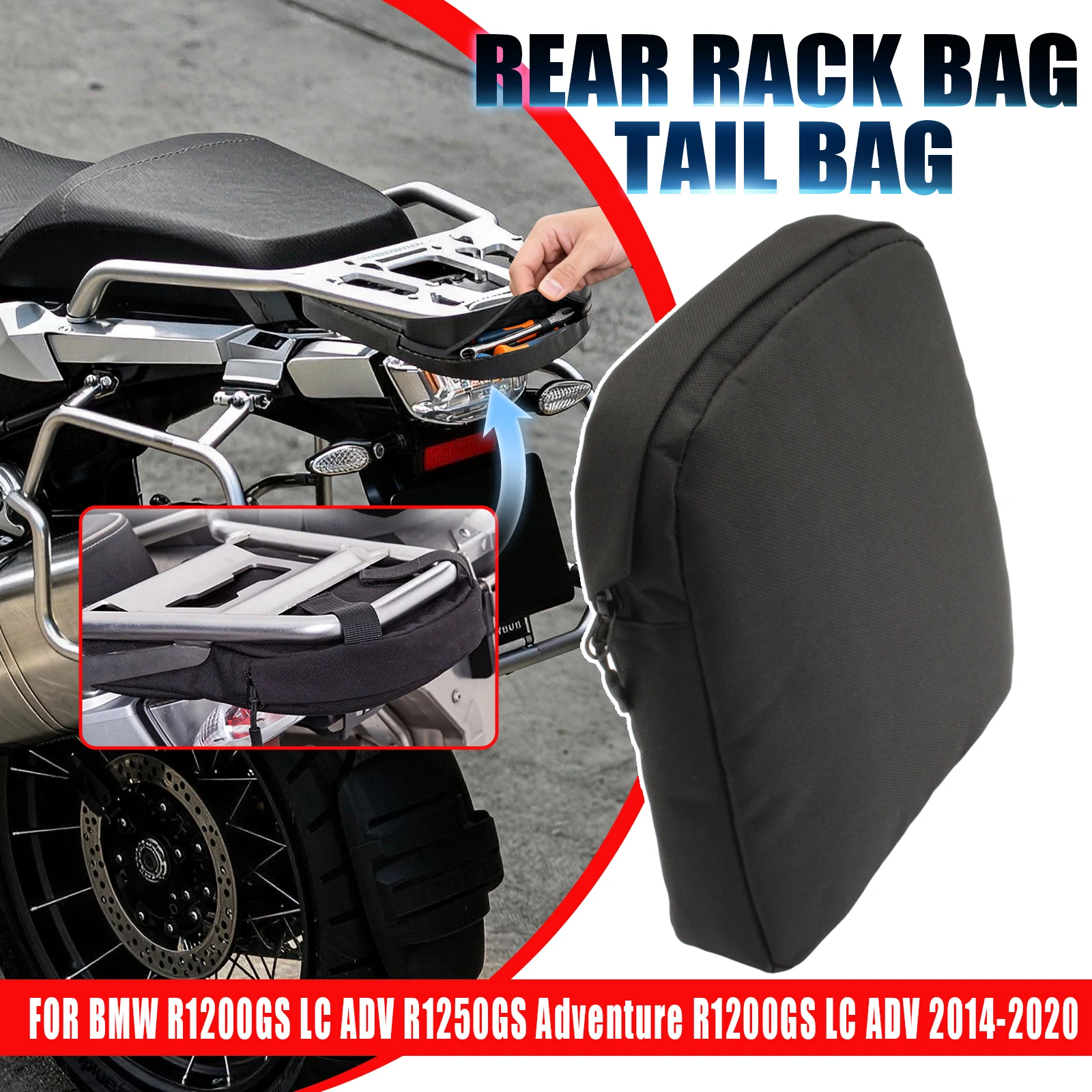 Motorcycle R1200GS R1 Maintenance Storage Bag Tool Bag Waterproof Bag 2014-2020 FOR BMW R1200GS LC ADV R1250GS Adventur