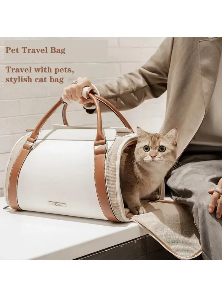 

Portable Pet Backpack, Shoulder Bag, Breathable, Go Out