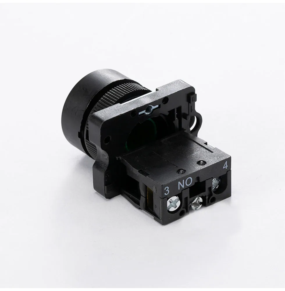 Picture 6: 22mm XB2 Momentary/Self-reset Plastic Push Button Switch with Symbol Stop Start arrow 10A/600V