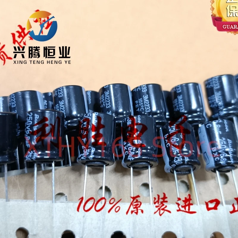 10PCS 6.8UF 250V Ca…