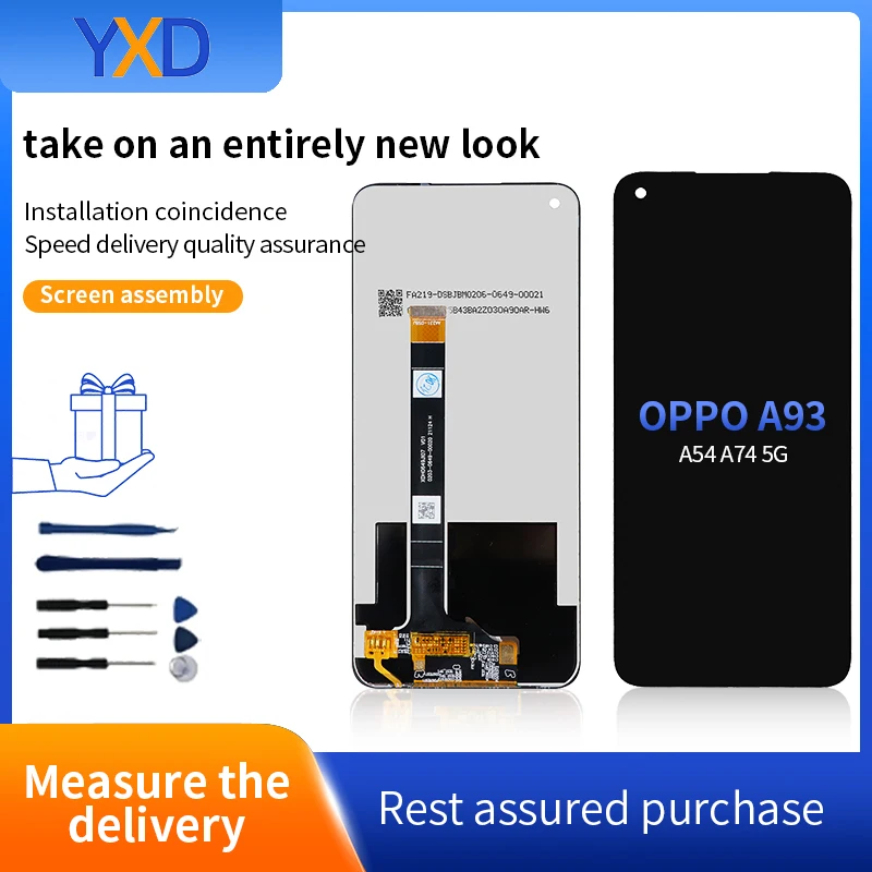 6.5inch For OPPO A93 5G LCD Display Touch Screen Digitizer, For OPPO A93 5G / A54 5G LCD Display CPH2195 OPG02