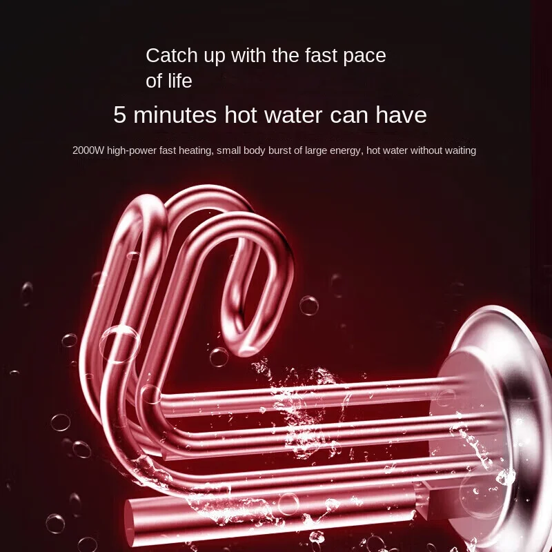 USATON الكهربائية الصغيرة تخزين المطبخ سخان الماء الساخن لحظية المخرج العلوي والسفلي DC-SF-D2 للاستخدام المنزلي