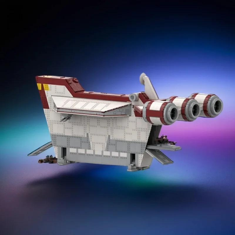 

5194PCS MOC Space Battle Cr 20 Troop Carrier Model Creative Building Blocks Assembly Building Blocks Display Birthday Gift Set