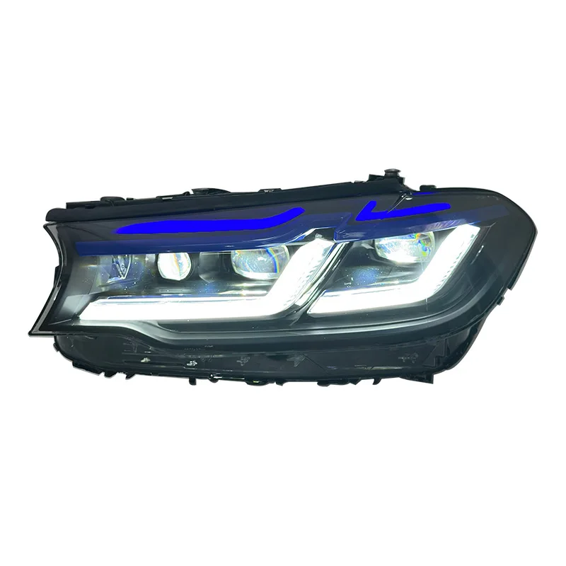 Specially designed for 18-20( B-M-W) G30 dual color switchable headlight assembly LED daytime running lights turn signal lights