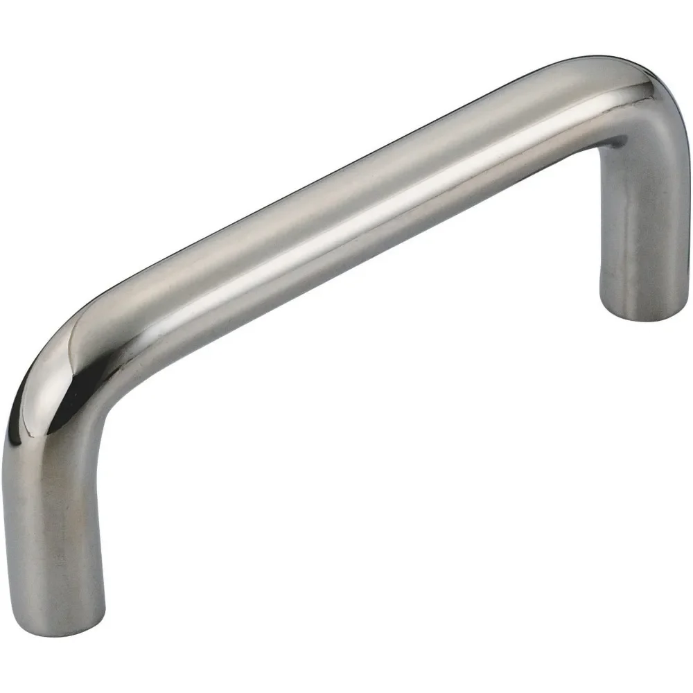 

Professional UWAN Chrome Plating round Bar Pull Handle Traditional Style Steel Zinc Furniture Drawer Door Knob Kitchen Cabinets