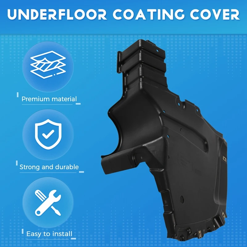 For BMW X1 E84 2008-2015 Underfloor Coating Cover Activated Carbon Filter 51752990569