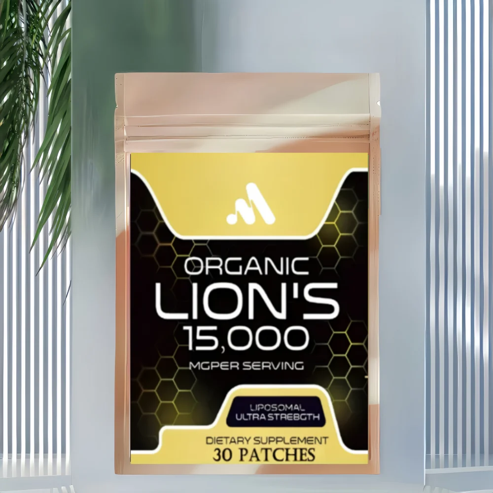 

Lions Mane Mushroom Transdermal Patches Promotes Mental Clarity, Focus, and Memory 30 Patches