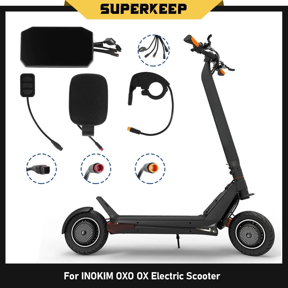 

5-Inch Central Display Switch Thumb Throttle Kit for INOKIM OXO OX Electric Scooter Support IOS Android Phone Connect NFC Key