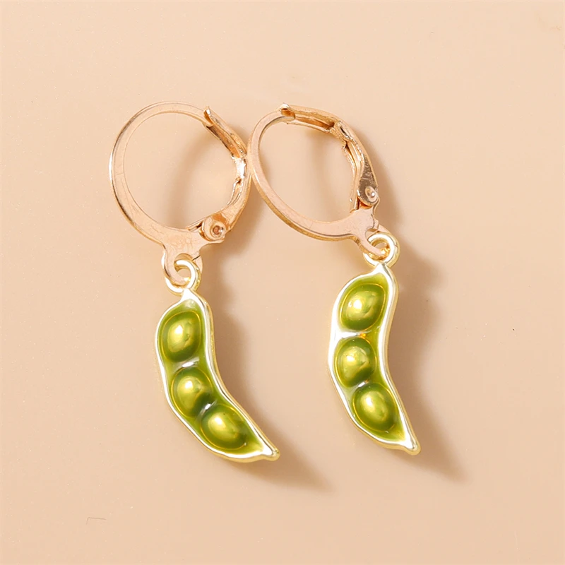 Modische Frucht-Ohrringe für Damen, Erdbeere, Apfel, Mais, Chili, Hängeohrringe, Mädchen, Party, Festival, Schmuck, Geschenke – Detail 26