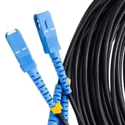 Fiber optic Patchcord 350m-500m LC Armored 2C 3mm singlemode 400m waterproof SC FC ST APC E2000 2 core jumper Outdoor SM duplex