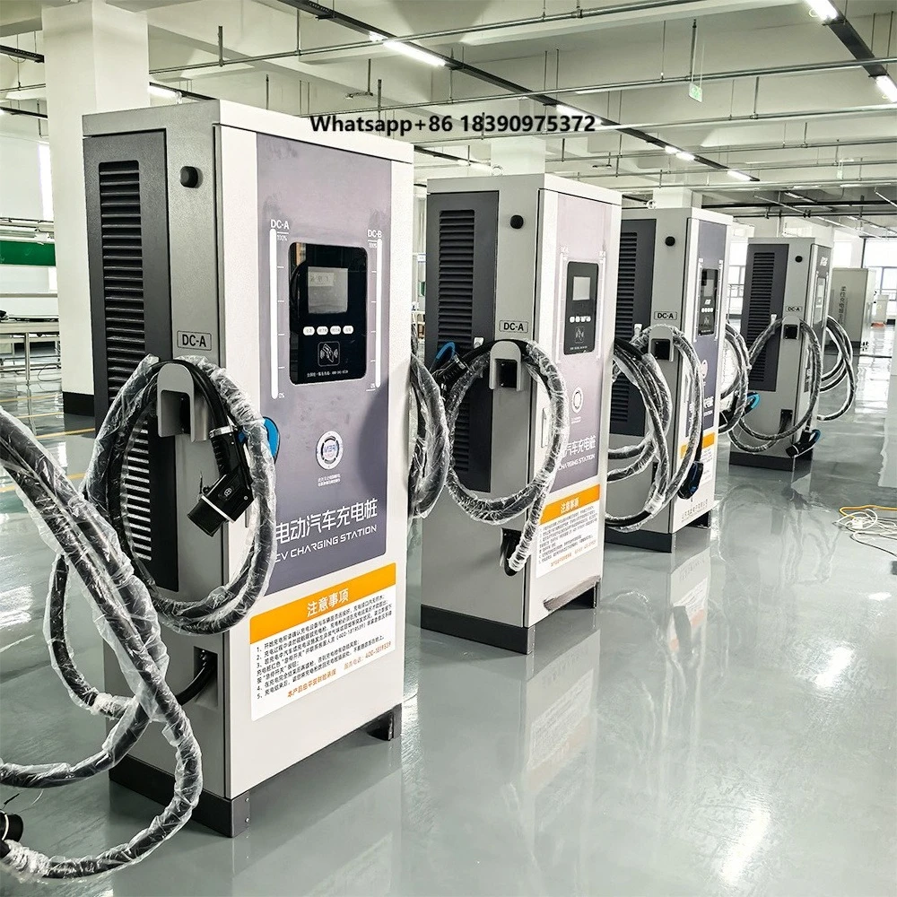 Manufacturers Electric Vehicle Battery Storage OCPP 60kW GBT Car Charging Pile Station Fast EV Charger Power Bank