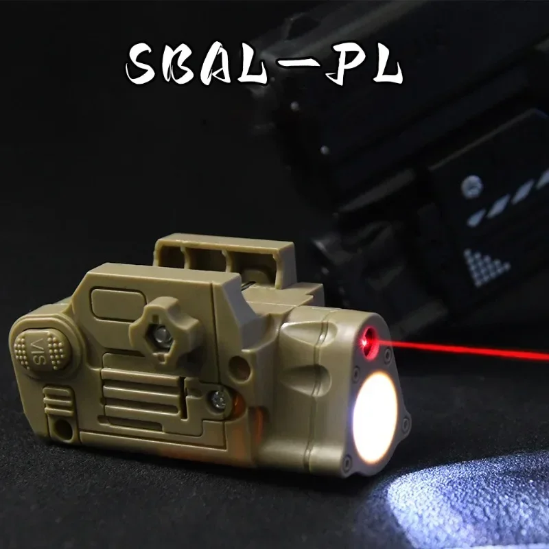 2026 New SBAL PL Red Dot Laser Plastic material Sight Strobe Flashlight Pistol Hanging Scout LED Lamp Airsoft Hunting view 5