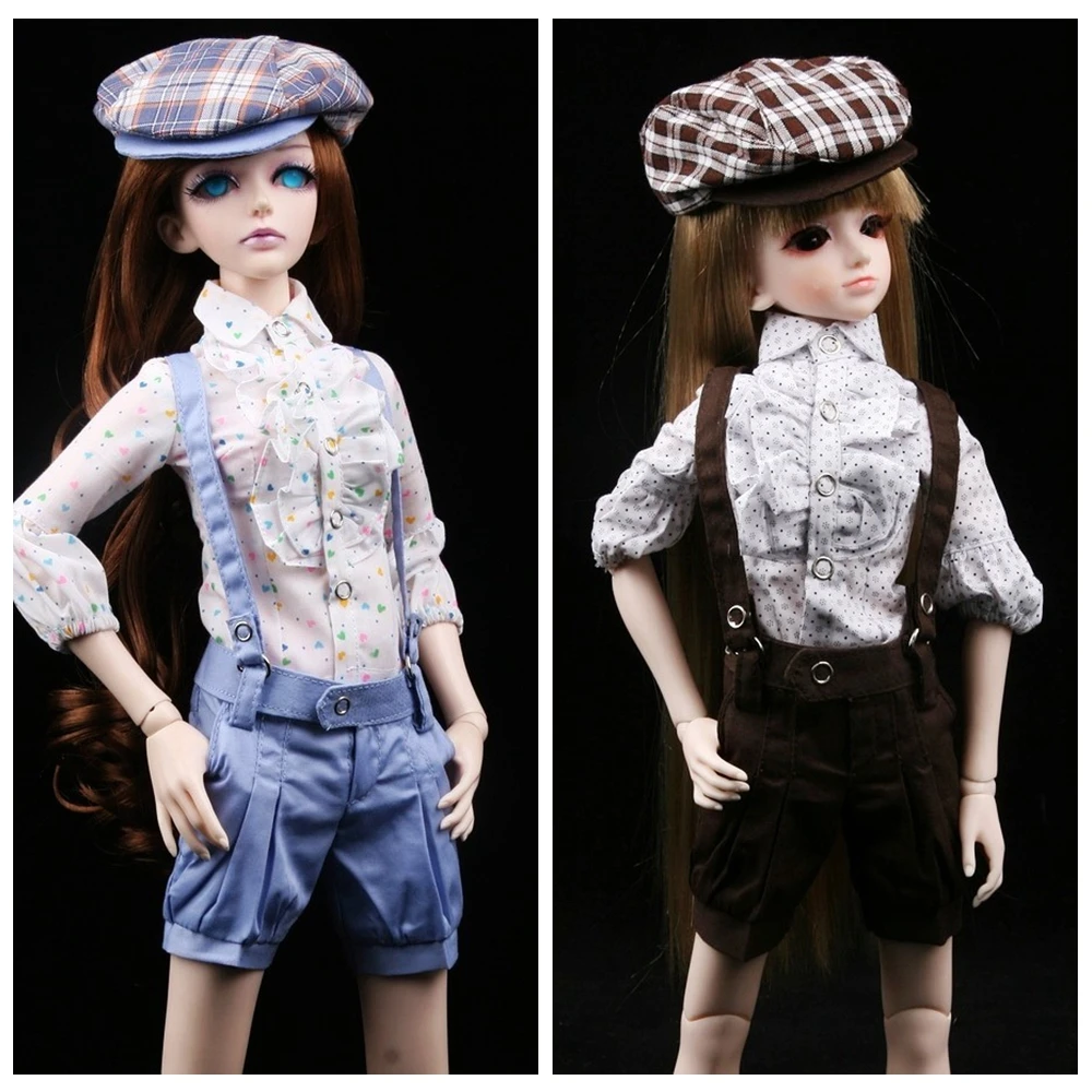 [wamami] 290# Skirt/Shirt/Shorts/Cap/Waistcoat For 1/4 MSD 1/3 SD AOD BJD Doll Dollfie