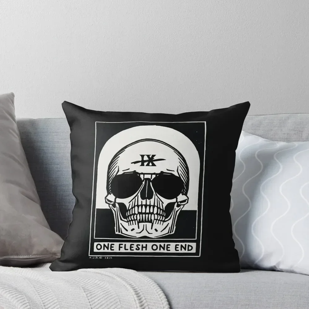 

Harrow The Ninth-One Flesh One End Throw Pillow Sofas Covers pillow cover christmas Pillows Aesthetic pillow