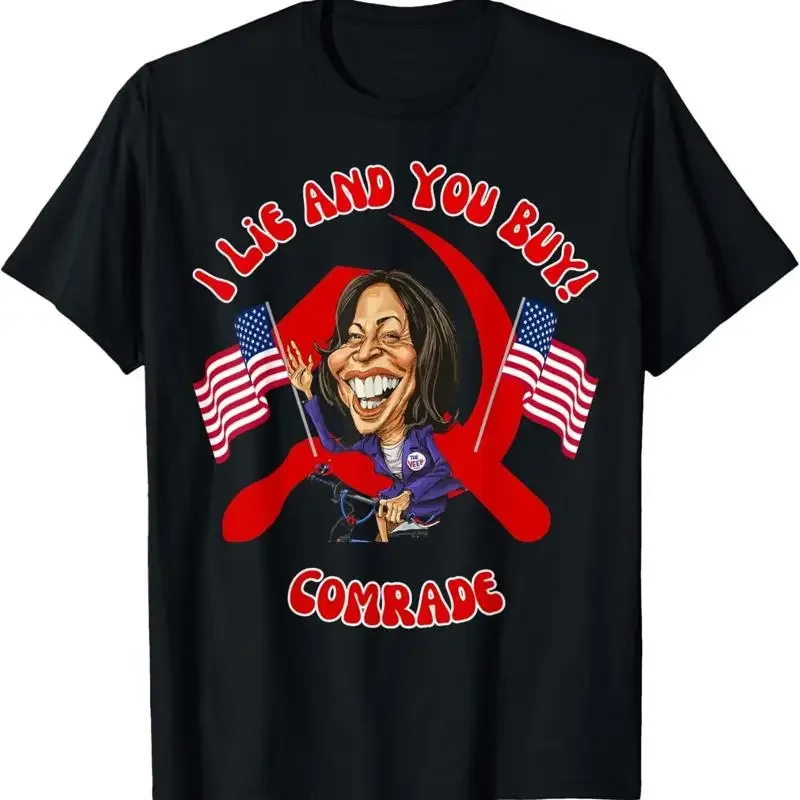 Kamala Harris 2024 I Lie And You Buy Republican Election T Shirt