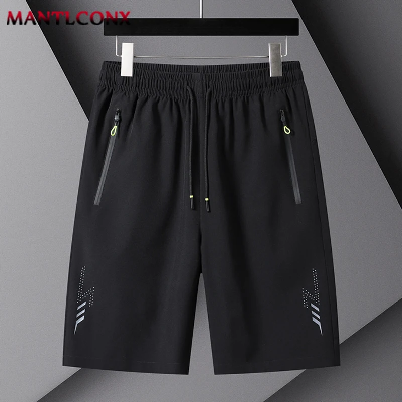 Men\'s Shorts Quick Dry Elastic Workout Short Pants Summer Casual Gym Fitness Training Running Sports Shorts Men Jogging Bottom