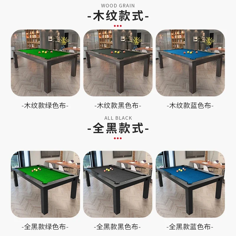 Household Pool Table Multi-Functional Three-in-One Table Tennis Indoor Family Meeting Adult Billiard Table