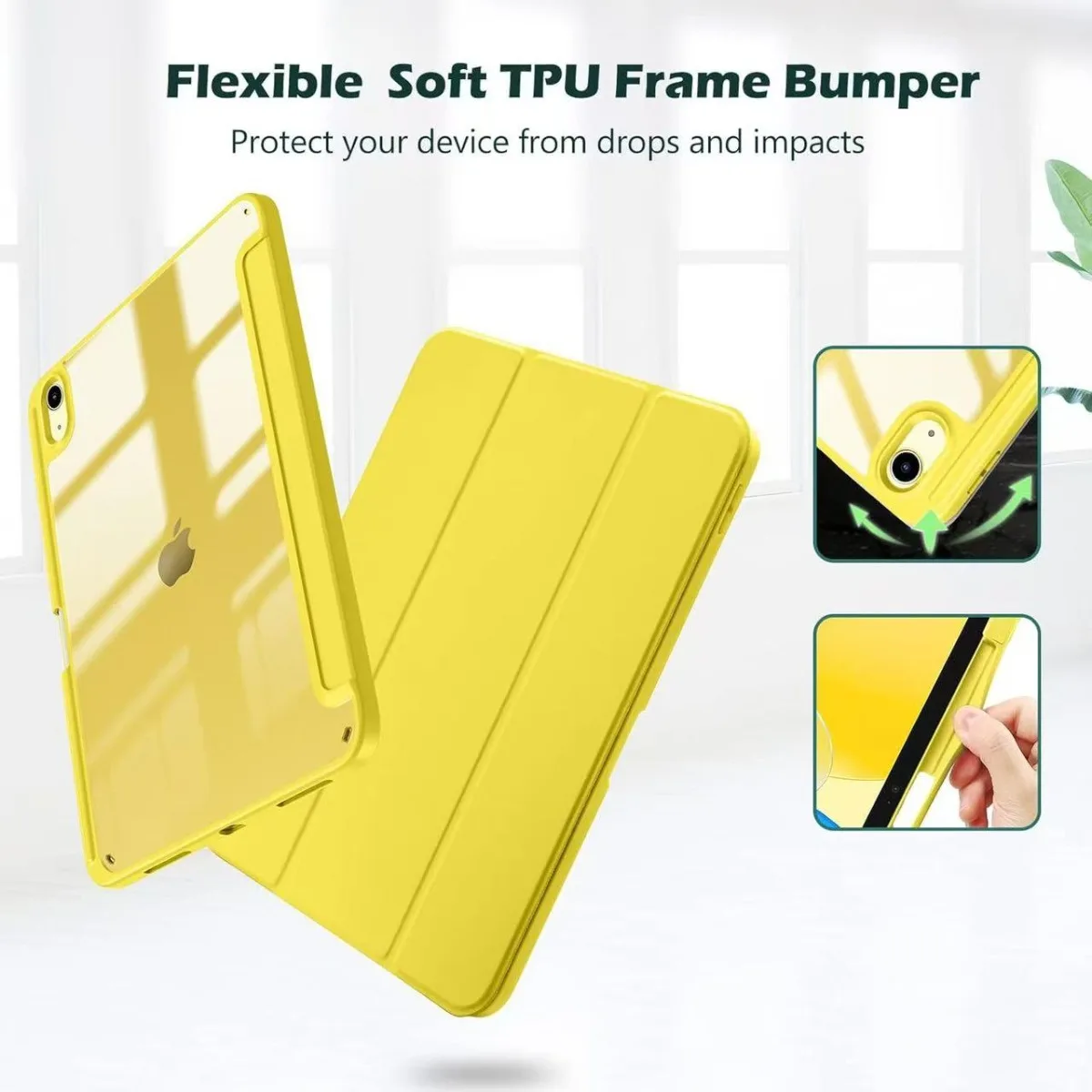 Acrylic HD Case for 2025 New IPad A16 Pro M5 Air 13 11 12.9 11 10 9 8 7 6 5 4 Th Generation M3 M2 M4 inch Shockproof Clear Funda