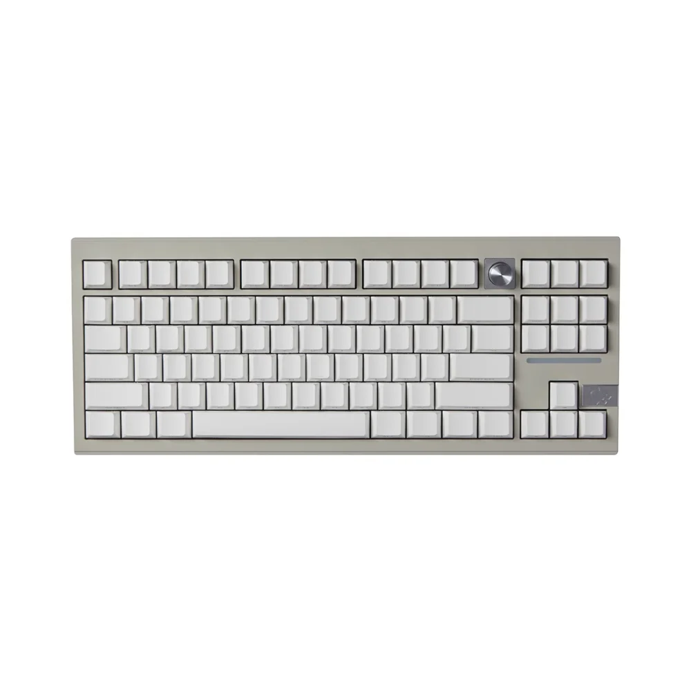 Blac/white side translucent minimalist keycaps PBT two-color molding original factory adaptation Wooting and other keyboards