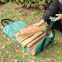 Firewood Log Carrier Fireplace Wood Carrier Oxford Cloth Carrying Bag Firewood Holder Log Carrier Tote Bag for Travel Fishing