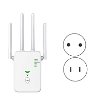 300M Wifi Repeater 2.4G Wireless Router Signal Booster Extender 4 Antenna Router Signal Amplifier For Home