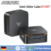 ACEMAGIC E1 Ιntel Alder Lake-N97 Mini PC 16GB DDR4 512GB SSD Mini Computer/2.4+5G WiFi/BT4.2 4K@60Hz UHD Desktop PC for Office
