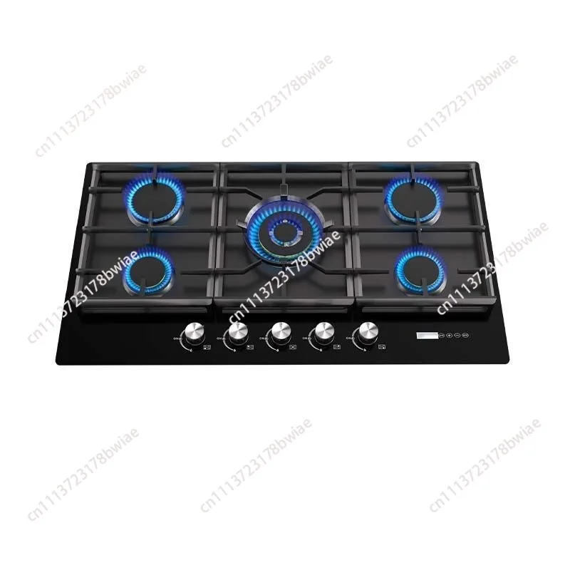 Five-eye gas stove Natural gas liquefied gas Four-eye stove Four-head multi-head stove Embedded