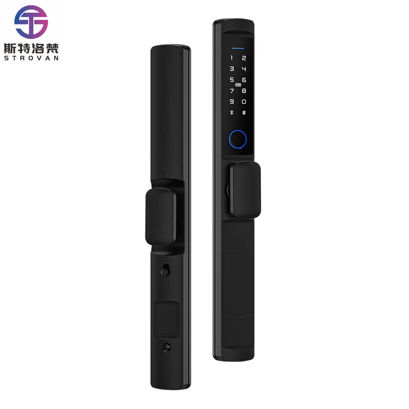 

Hotel Smart Door Lock With Wifi Fingerprint Security Digital Keypad Smart Door Lock Knob