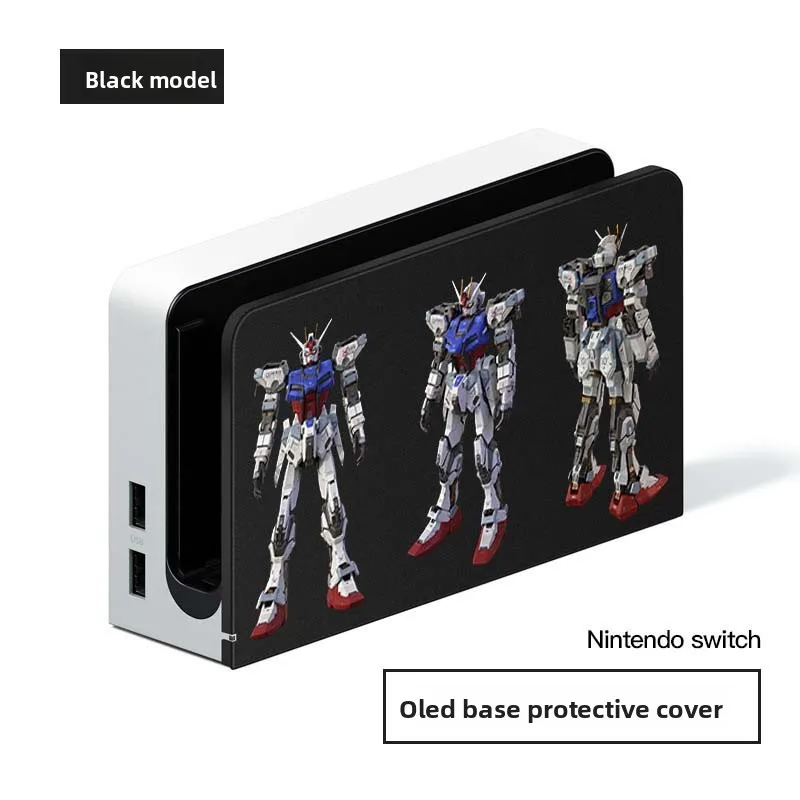 Мобильный костюм Gundam, защитный чехол для игровой консоли для Switch Oled, защитная крышка из ТПУ, защита от царапин, защитный чехол для OLED-консоли