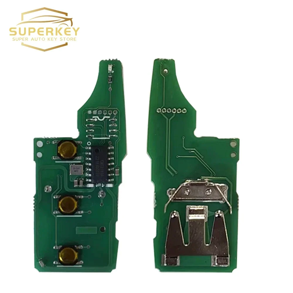 SUPERKEY 3 pulsanti OEM Remote Flip Key 433mhz 48 Chip per VW Volkswagen GOLF POLO Jetta Touran Tiguan Transporter 5 k0 837 202 AD