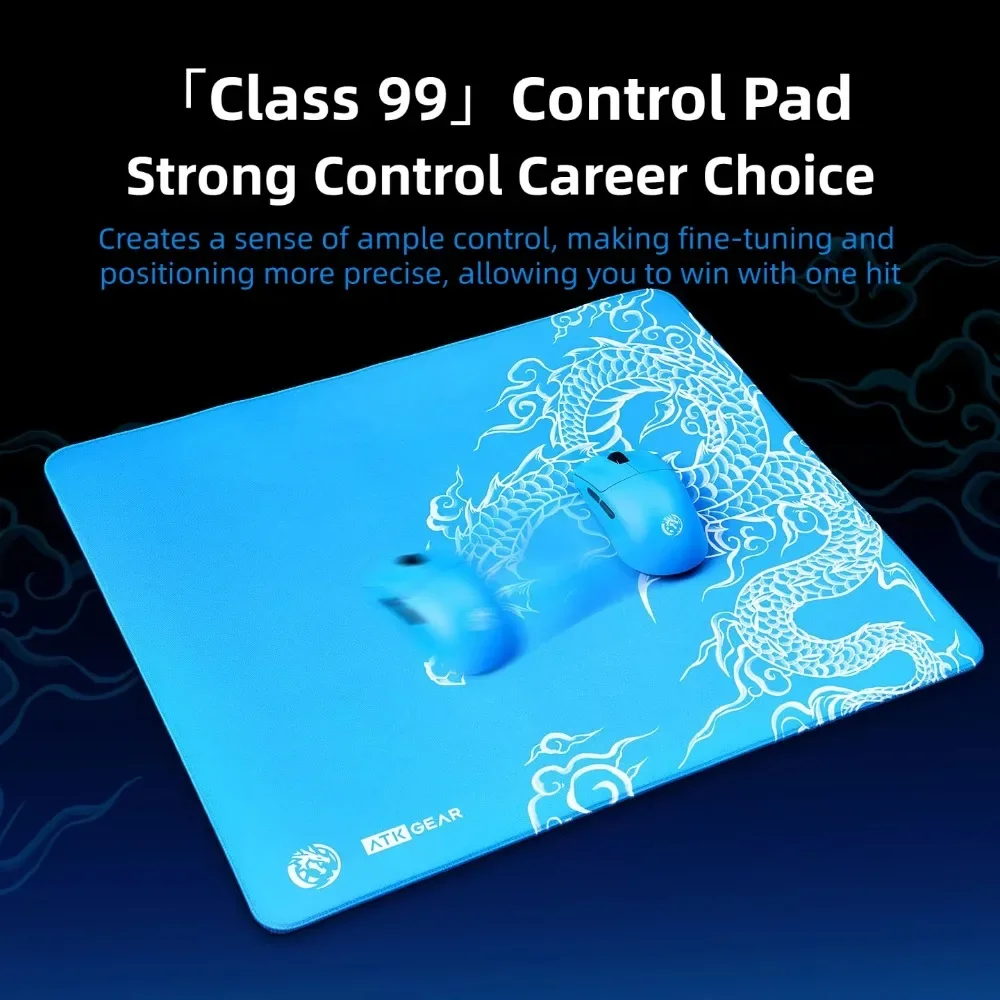 ATK Leviathan Esports Control Mouse Pad Class 99 SOFT Slim Flex Anti-Slip Edge Stitching 490x420x4mm Desk Mat Gaming Accessories