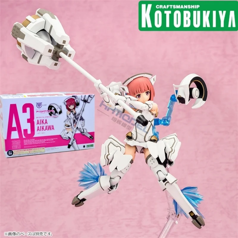 

Anime Alice Gear Aegis：Aika Aikawa Jinai Kp562 Original Action Figures Collectible Model Megami Device A3.1 Gifts Toys For Kids