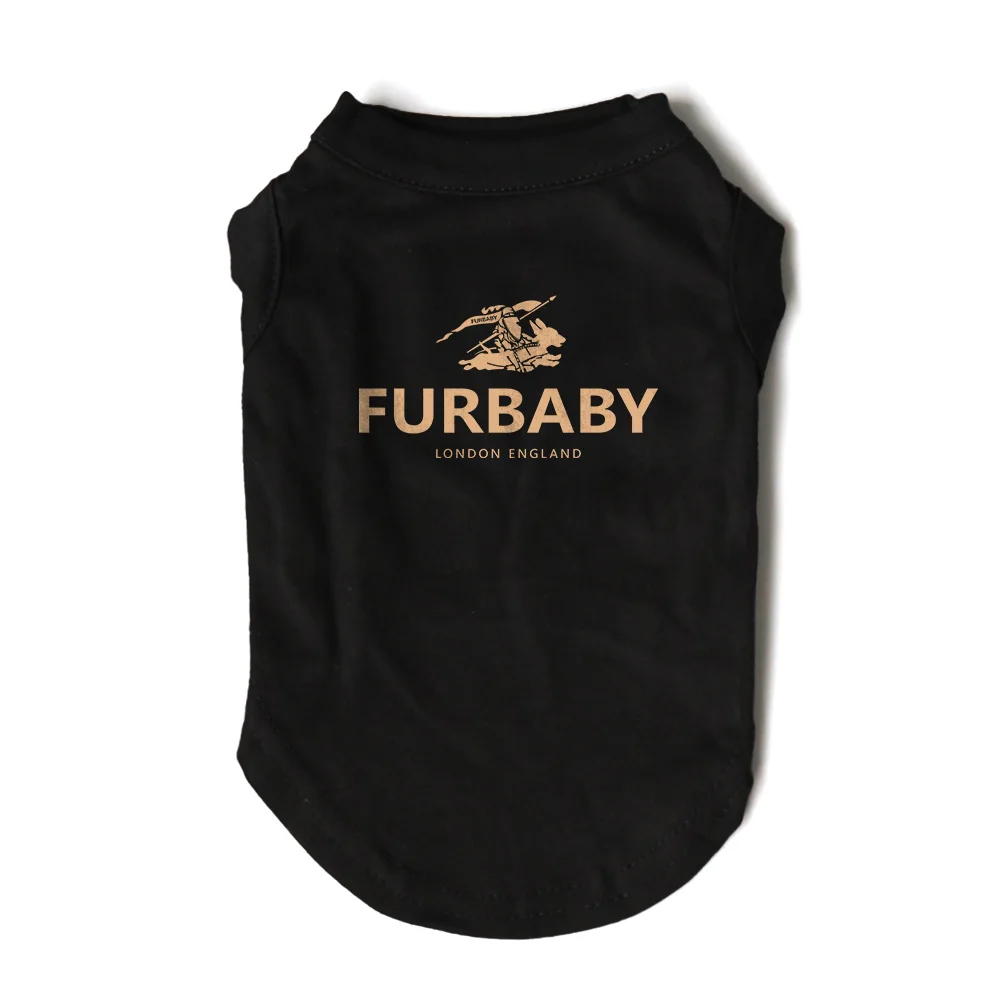 Furbabay Dog Fashion Vest Summer Breathable Small Medium Quality Puppy Chihuahua Yorkie Frenchie Clothes Pet Costume Tshirt